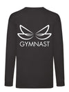 Dragonfly Unisex Long Sleeve T-shirt Black or White - Dragonfly Leotards - 