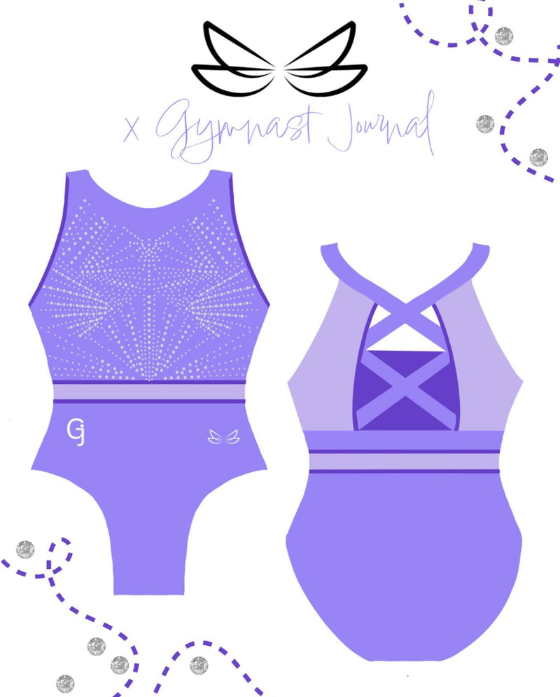 Gymnastics Journal Leotards - Dragonfly Leotards - Girls leotard