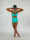 Minty Fiesta - Dragonfly Leotards - Girls leotard