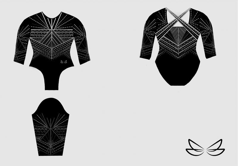 Portsmouth Competition Leotard 2025 - Dragonfly Leotards - 