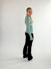 Powder Blue Ultimate Long Sleeve Full Zip Top - Dragonfly Leotards - Girls leotard