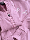 Powder Pink Ultimate Long Sleeve Full Zip Top - Dragonfly Leotards - Sportswear