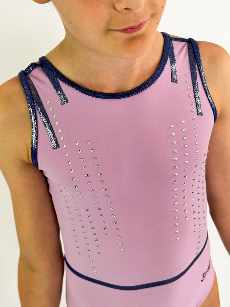 Purple Party - Dragonfly Leotards - Gymnastics Leotard