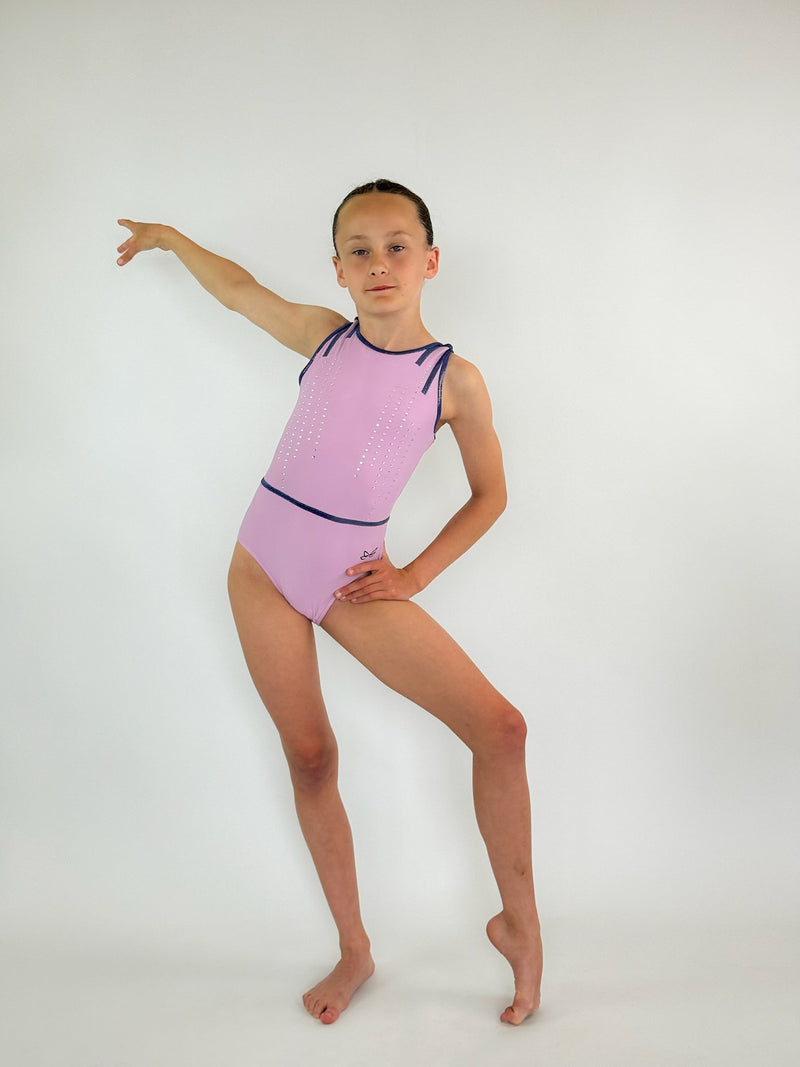 Purple Party - Dragonfly Leotards - Gymnastics Leotard