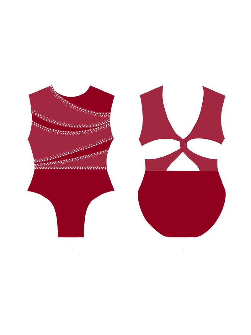 Ruby - PRE - SALE - Dragonfly Leotards - Girls leotard