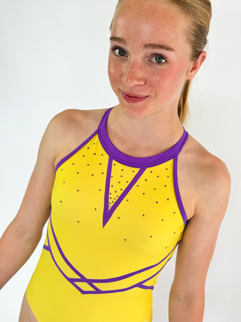 Sunshine Fiesta - Dragonfly Leotards - Girls leotard