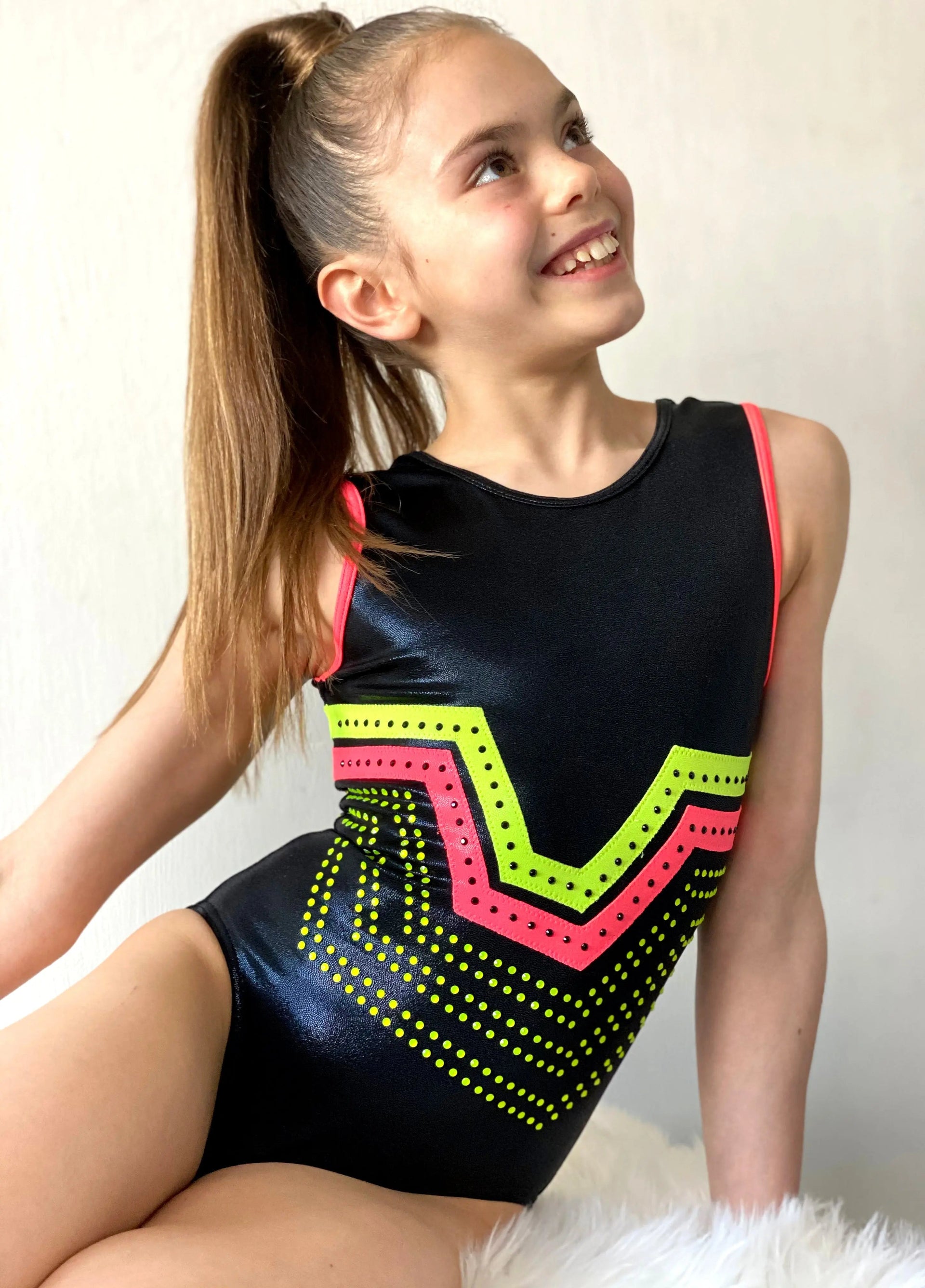 Dragonfly Leotards Neon Goddess Gymnastics In Comfort